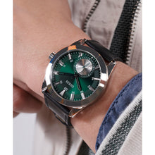 Laden Sie das Bild in den Galerie-Viewer, Guess Herren Uhr Armbanduhr GREYSON GW0793G1 Leder