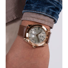 Laden Sie das Bild in den Galerie-Viewer, Guess Herren Uhr Armbanduhr GREYSON GW0793G3 Leder