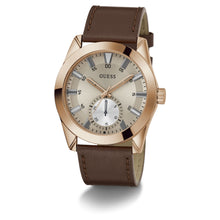 Laden Sie das Bild in den Galerie-Viewer, Guess Herren Uhr Armbanduhr GREYSON GW0793G3 Leder
