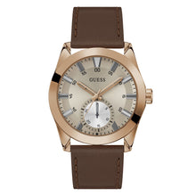 Laden Sie das Bild in den Galerie-Viewer, Guess Herren Uhr Armbanduhr GREYSON GW0793G3 Leder