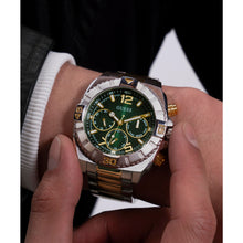 Laden Sie das Bild in den Galerie-Viewer, Guess Herren Uhr Armbanduhr Chronograph TRACTION GW0800G1 Edelstahl