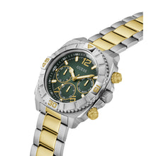 Laden Sie das Bild in den Galerie-Viewer, Guess Herren Uhr Armbanduhr Chronograph TRACTION GW0800G1 Edelstahl
