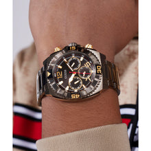 Laden Sie das Bild in den Galerie-Viewer, Guess Herren Uhr Armbanduhr Chronograph TRACTION GW0800G2 Edelstahl