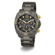 Laden Sie das Bild in den Galerie-Viewer, Guess Herren Uhr Armbanduhr Chronograph TRACTION GW0800G2 Edelstahl