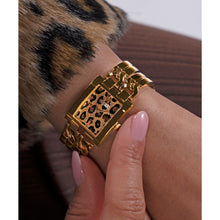 Laden Sie das Bild in den Galerie-Viewer, Guess Damen Uhr Armbanduhr MOD ID GW0807L2 Edelstahl gold