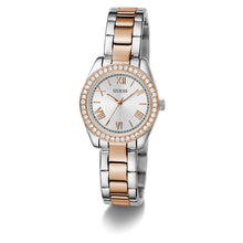 Laden Sie das Bild in den Galerie-Viewer, Guess Damen Uhr Armbanduhr GD MINI LUNA GW0841L3 Edelstahl bicolor