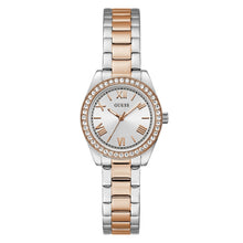 Laden Sie das Bild in den Galerie-Viewer, Guess Damen Uhr Armbanduhr GD MINI LUNA GW0841L3 Edelstahl bicolor