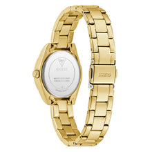 Laden Sie das Bild in den Galerie-Viewer, Guess Damen Uhr Armbanduhr GD MINI LUNA GW0841L5 Edelstahl gold