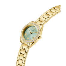 Laden Sie das Bild in den Galerie-Viewer, Guess Damen Uhr Armbanduhr GD MINI LUNA GW0841L5 Edelstahl gold