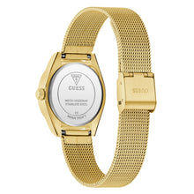 Laden Sie das Bild in den Galerie-Viewer, Guess Damen Uhr Armbanduhr GD MINI LUNA GW0842L2 Edelstahl gold