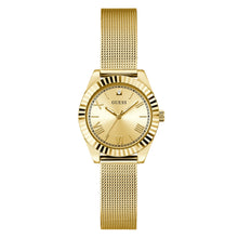 Laden Sie das Bild in den Galerie-Viewer, Guess Damen Uhr Armbanduhr GD MINI LUNA GW0842L2 Edelstahl gold