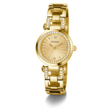Laden Sie das Bild in den Galerie-Viewer, Guess Damen Uhr Armbanduhr GB GINGER GW0869L4 Edelstahl gold