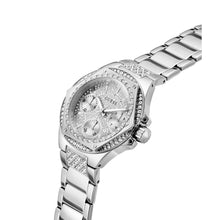 Laden Sie das Bild in den Galerie-Viewer, Guess Damen Uhr Armbanduhr Envy GW0878L1 Edelstahl silber