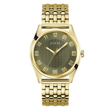 Laden Sie das Bild in den Galerie-Viewer, Guess Herren Uhr Armbanduhr Tate GW0895G2 Edelstahl gold