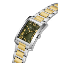 Laden Sie das Bild in den Galerie-Viewer, Guess Herren Uhr Armbanduhr Clyde GW0896G3 Edelstahl bicolor