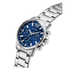 Laden Sie das Bild in den Galerie-Viewer, Guess Herren Uhr Armbanduhr GD WALKER GW0900G4 Edelstahl silber