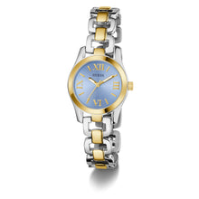 Laden Sie das Bild in den Galerie-Viewer, Guess Damen Uhr Armbanduhr VEDA GW0927L3 Edelstahl bicolor