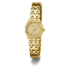 Laden Sie das Bild in den Galerie-Viewer, Guess Damen Uhr Armbanduhr PIXIE GW0931L2 Edelstahl gold