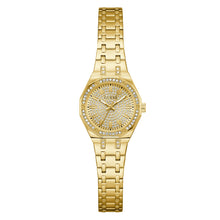 Laden Sie das Bild in den Galerie-Viewer, Guess Damen Uhr Armbanduhr PIXIE GW0931L2 Edelstahl gold