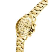 Laden Sie das Bild in den Galerie-Viewer, Guess Damen Uhr Armbanduhr BAILEY GW0933L2 Edelstahl gold