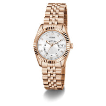 Laden Sie das Bild in den Galerie-Viewer, Guess Damen Uhr Armbanduhr JADA GW0936L4 Edelstahl rotgold