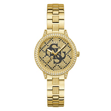 Laden Sie das Bild in den Galerie-Viewer, Guess Damen Uhr Armbanduhr G LACE GW0944L2 Edelstahl gold