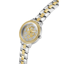 Laden Sie das Bild in den Galerie-Viewer, Guess Damen Uhr Armbanduhr G LACE GW0944L3 Edelstahl bicolor