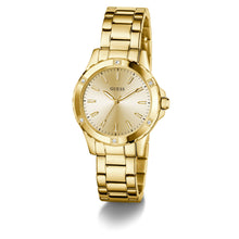 Laden Sie das Bild in den Galerie-Viewer, Guess Damen Uhr Armbanduhr MIST GW0948L2 Edelstahl gold