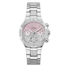 Laden Sie das Bild in den Galerie-Viewer, Guess Damen Uhr Armbanduhr HARLOW GW0950L1 Edelstahl silber