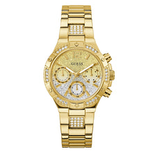 Laden Sie das Bild in den Galerie-Viewer, Guess Damen Uhr Armbanduhr HARLOW GW0950L2 Edelstahl gold
