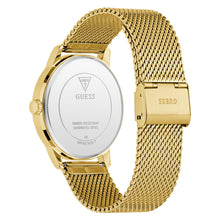 Laden Sie das Bild in den Galerie-Viewer, Guess Herren Uhr Armbanduhr CHANDLER GW0974G2 Edelstahl gold