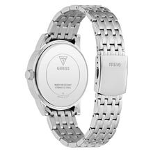 Laden Sie das Bild in den Galerie-Viewer, Guess Herren Uhr Armbanduhr EMERSON GW0976G5 Edelstahl silber