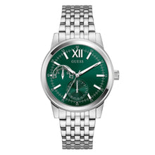 Laden Sie das Bild in den Galerie-Viewer, Guess Herren Uhr Armbanduhr EMERSON GW0976G5 Edelstahl silber