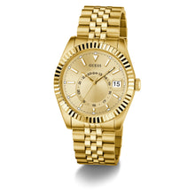 Laden Sie das Bild in den Galerie-Viewer, Guess Herren Uhr Armbanduhr JADEN GW0977G2 Edelstahl gold