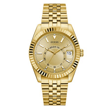 Laden Sie das Bild in den Galerie-Viewer, Guess Herren Uhr Armbanduhr JADEN GW0977G2 Edelstahl gold