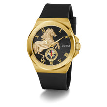 Laden Sie das Bild in den Galerie-Viewer, Guess Herren Uhr Armbanduhr VINYL GW0979G1 Silikon