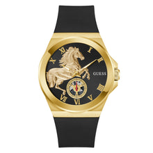 Laden Sie das Bild in den Galerie-Viewer, Guess Herren Uhr Armbanduhr VINYL GW0979G1 Silikon