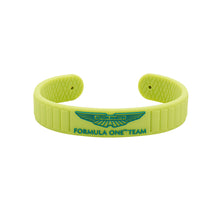 Laden Sie das Bild in den Galerie-Viewer, ASTON MARTIN Herren Armband Armreif Silikon gelb AM FORMULA 1 MJFBF5BU6