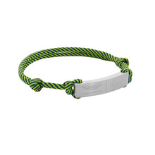Laden Sie das Bild in den Galerie-Viewer, ASTON MARTIN Herren Armband Edelstahl Textil Grün AM FORMULA 1 MJFHF5BU2