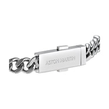 Laden Sie das Bild in den Galerie-Viewer, ASTON MARTIN Herren Armband Armkette Edelstahl silber AML ICON MJIUF5BM2