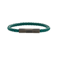 Laden Sie das Bild in den Galerie-Viewer, ASTON MARTIN Herren Armband Lederband Edelstahl AML THRILL MJRIF5BU2