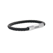 Laden Sie das Bild in den Galerie-Viewer, ASTON MARTIN Herren Armband Lederband Edelstahl AML THRILL MJRIF5BU4