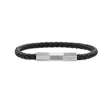Laden Sie das Bild in den Galerie-Viewer, ASTON MARTIN Herren Armband Lederband Edelstahl AML THRILL MJRIF5BU4