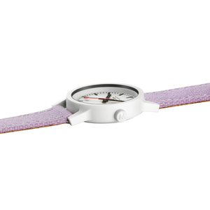 Mondaine Damen Uhr Armbanduhr 32 mm MS1.32110.LQ1 Essence Textil