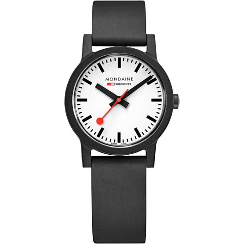 Mondaine Damen Uhr Armbanduhr 32 mm MS1.32110.RB Essence PU