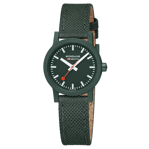 Mondaine Damen Uhr Classic Armbanduhr 32 mm MS1.32160.LF Textil