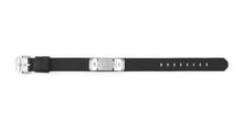 Laden Sie das Bild in den Galerie-Viewer, Philipp Plein Herren Armband Leder Edelstahl silber PLEIN DOUBLE TAG PJ0AA11BU