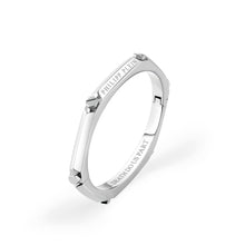 Laden Sie das Bild in den Galerie-Viewer, Philipp Plein Herren Armband Armreif Edelstahl silber THE PLEIN CUFF PJ1EA01BS