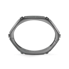 Laden Sie das Bild in den Galerie-Viewer, Philipp Plein Herren Armband Armreif Edelstahl IP Gun THE PLEIN CUFF PJ1EA04BL