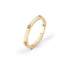 Laden Sie das Bild in den Galerie-Viewer, Philipp Plein Damen Armband Armreif Edelstahl IP Gold THE PLEIN CUFF PJ1EA07BL